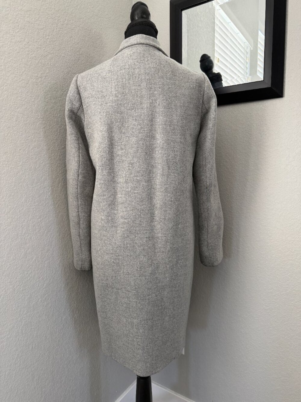 BABATON for Aritzia Wool Single Button Coat Gray XS - Picture 6 of 15